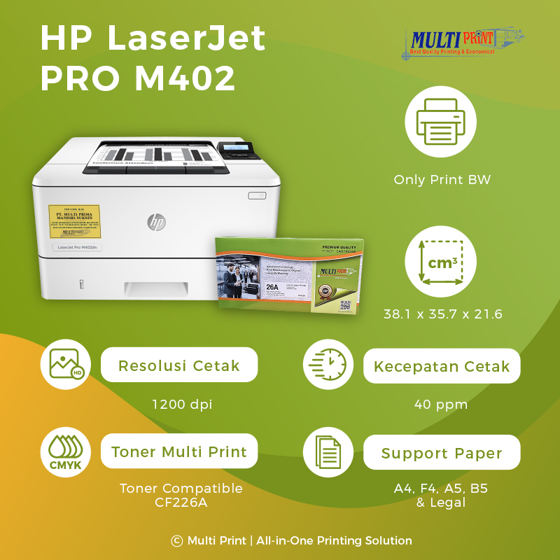 Sewa Printer – Multi Print || Sewa Printer GRATIS