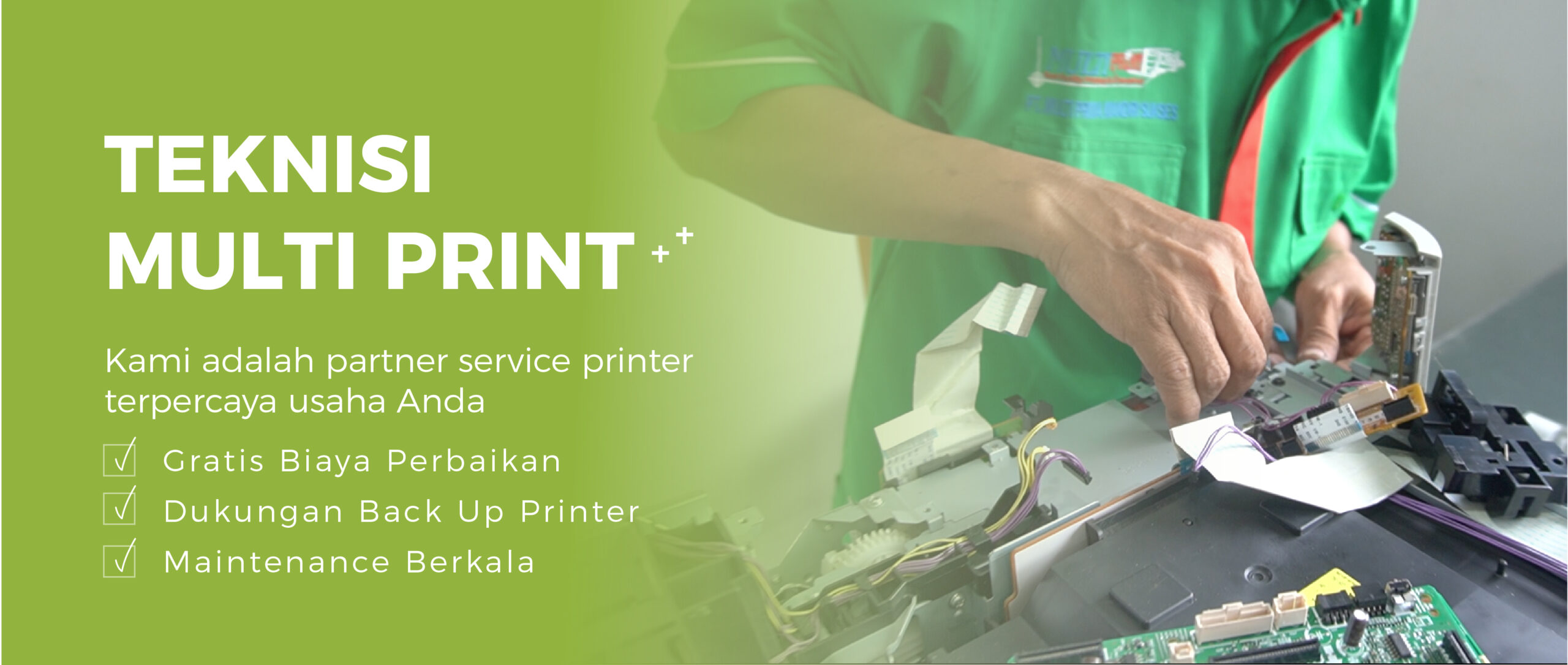 Teknisi printer repairing