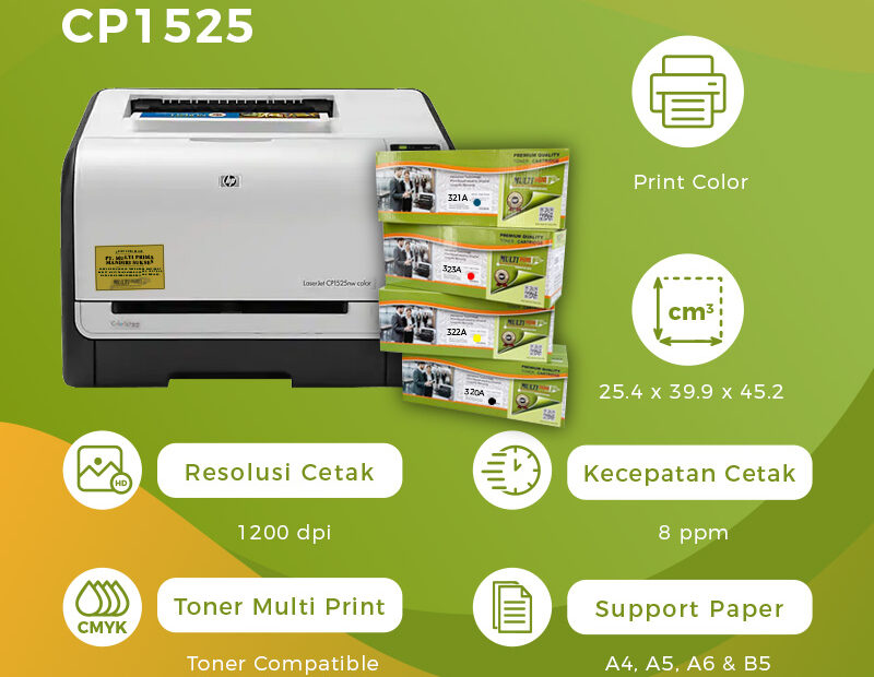 Sewa printer CP1525