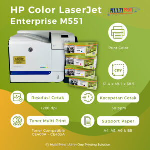 Sewa printer M551