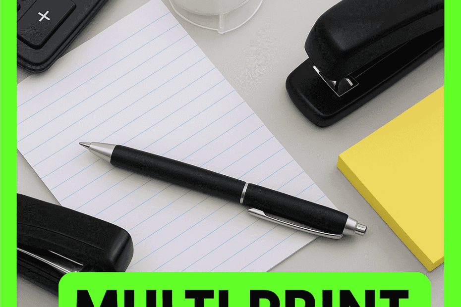 Contoh Perlengkapan Kantor Habis Pakai