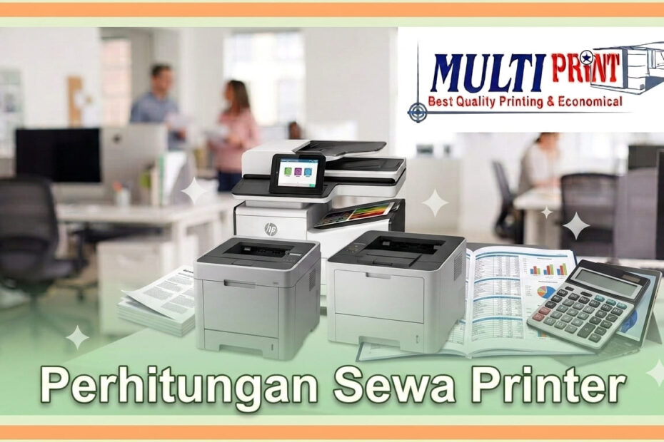 perhitungan sewa printer