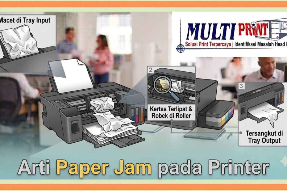 Arti Paper Jam pada Printer