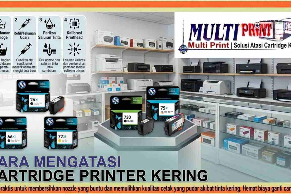 Cara Mengatasi Cartridge Printer Kering