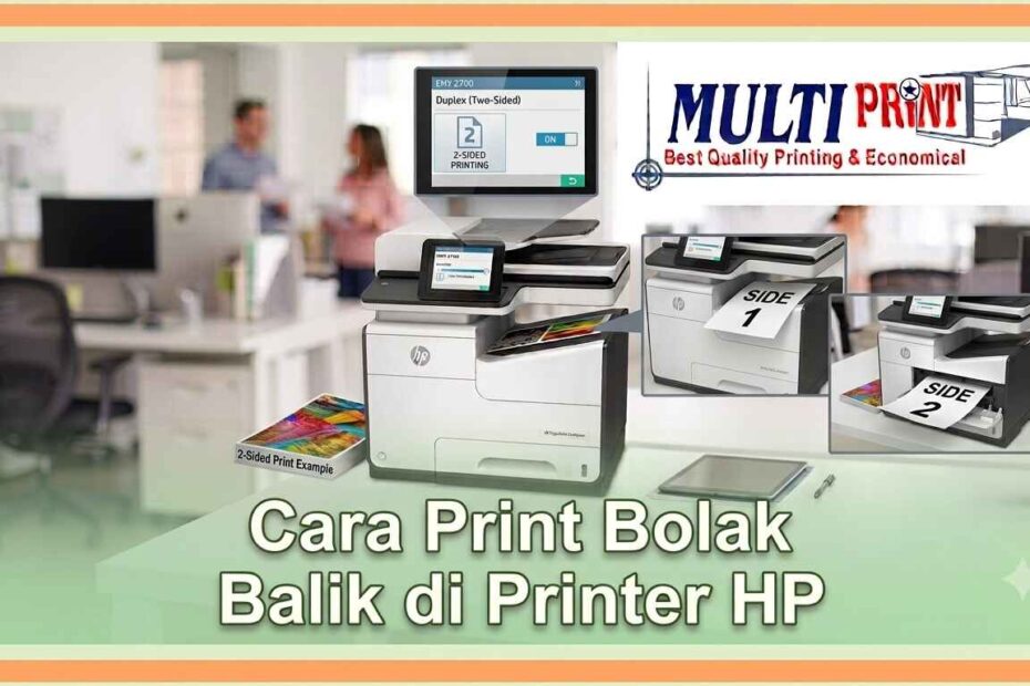 Cara Print Bolak Balik di Printer HP