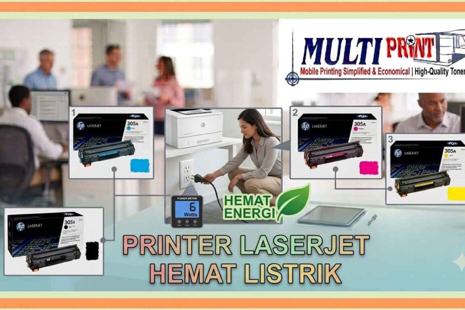 Printer LaserJet Hemat Listrik